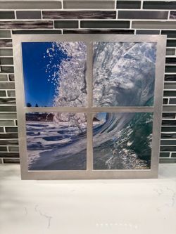 Ocean nautical beach art
