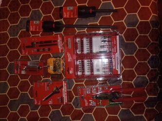 Milwaukee & DeWalt Tool Accessory Bundle