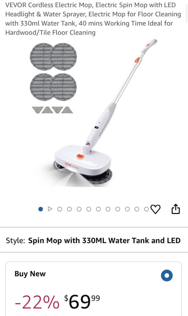 New VEVOR Spin Mop