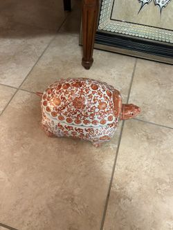 Ceramic Turtle / Tortuga Cerámica Storage