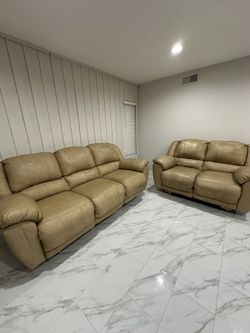 leather couch