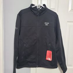 The North Face Men's Black Medium Ridgeline Soft Shell Jacket with Microsoft Logo