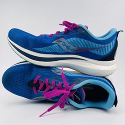 Saucony Womens Endorphin Speed 2 Blue Running Shoes Sneakers Size 11 S10688-30