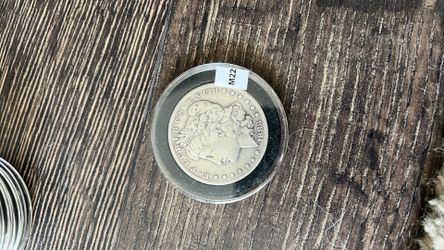 Circulated 1883 Morgan Silver Dollar 