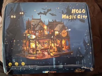 Holo Magic City DIY 3D Wooden Puzzle