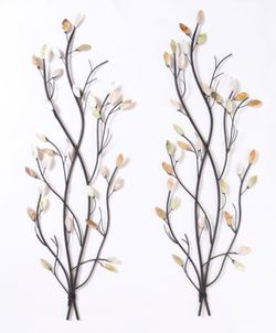 Tree Leaf Wall Decor, Vine Leaf Branch Wall Art,