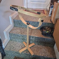 Embroidery Floor Stand for Cross Stitch hoop/Quilting lap Holder - Adjustable Height Frame