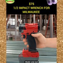 🐦‍🔥 1/2" IMPACT WRENCH FOR MILWAUKEE 