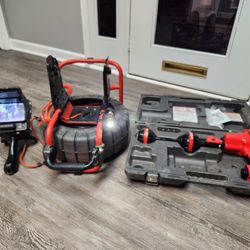 Ridgud seesnake sewer inspection camera,monitor and locator.