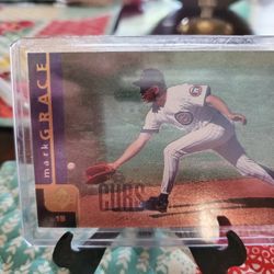 Chicago Cubs Mark Grace 1998 Upper Deck Fx 1998 Upper Deck Baseball Cards 