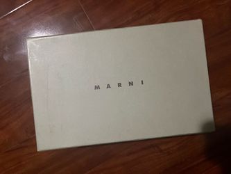 Marni black slides