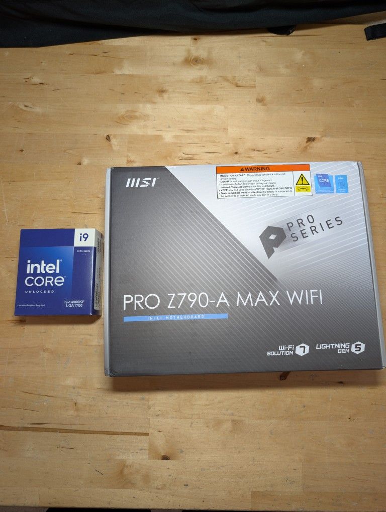 i9 14900KF, Z790 and 32GB DDR5 Combo - Price firm