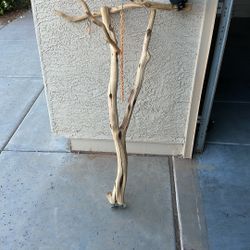 Bird Tree With Feeder Measuring 48 Inches High