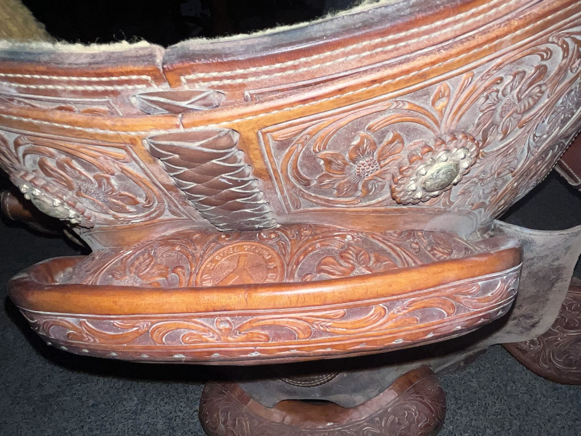 Circle Y 14 Inch Rope Saddle