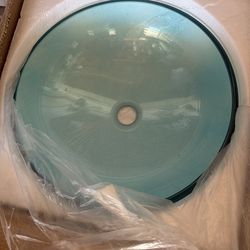 Brand new bathroom glass sink