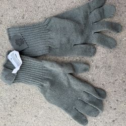 USGI INDOGEM COLD WEATHER 100% WOOL GLOVE INSERT TYPE II CLASS 2 - SIZE M