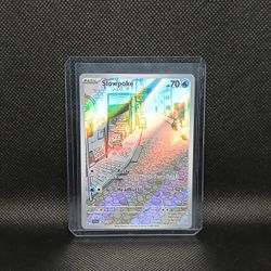 Pokémon Tcg S&V Base Set Slowpoke 204/198 Illustration Rare Mint 