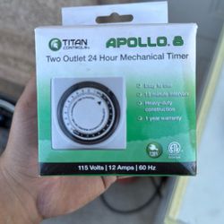 Apollo 8 2 Outlet Timer 