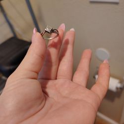 REAL DIAMOND 925 STERLING SILVER RING