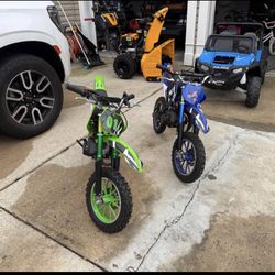 2 50cc Dirt bikes (300 Each ) 