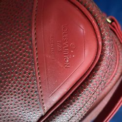 Louis Vuitton (Ultra Rare) 1987 Red Messenger Bag
