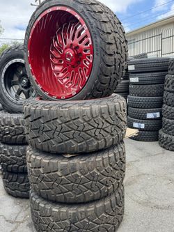 WHEELS TIS 24x14 DODGE RAM 8LUGS CHEVY 8x6.5