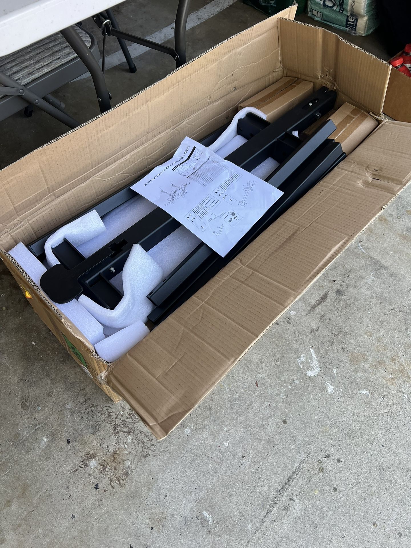 New 4-Bike Platform Bike Rack
