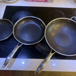HexClad 3 piece Cookware Set