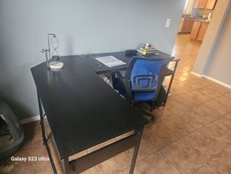 L SHAPE DESK