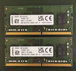 16GB DDR4 SODIMM Laptop Memory RAM