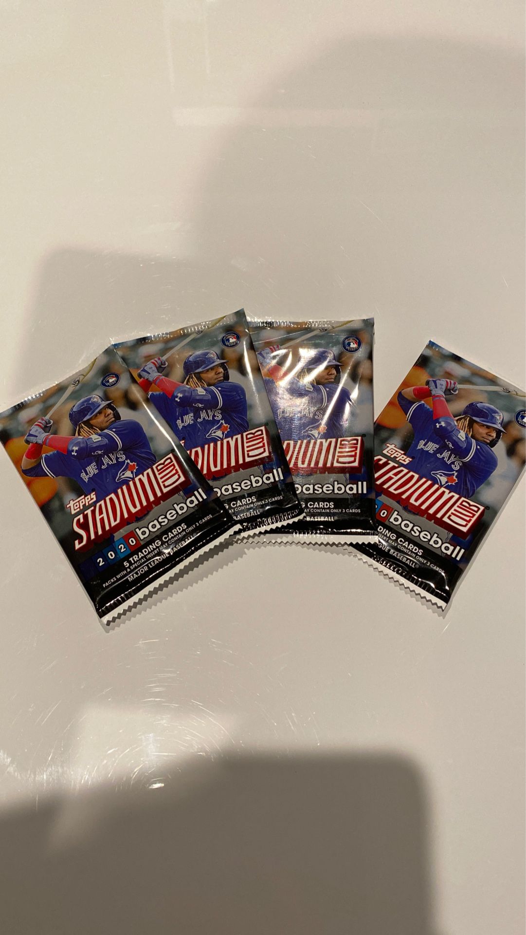 Topps Stadium 2020 baseball cards unopened