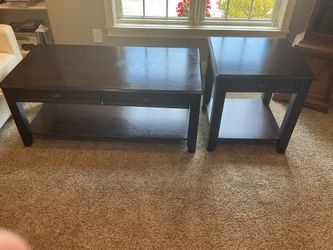 Coffee and end table