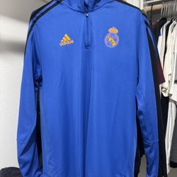 Real Madrid Sweater Warm Up Large 