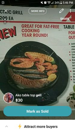 Ako table top grill