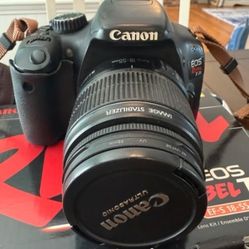 Canon EOS Rebel T2i DSLR Camera 18-55mm Lens
