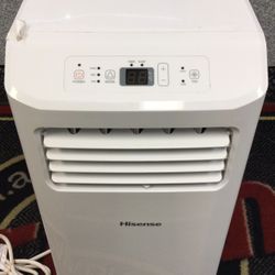 Hisense 6000-BTU 115-volt Vented Small Room Portable Air Conditioner Unit Includes Remote & Air Filter 