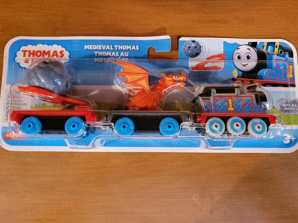 Thomas & Friends Medieval Thomas Engine (Metal Engine) Fisher-Price Push A Long