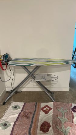 Ironing Board with Iron