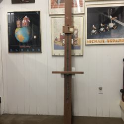 Wooden MCM 80” Floor Easel