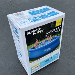 [wholesale] 10ft x 30in Quick Set Inflatable Above Ground Pool with Filter Pump