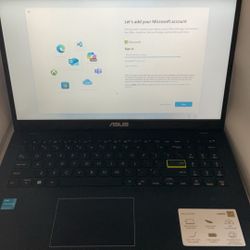 Asus Laptop E510 With Charger 