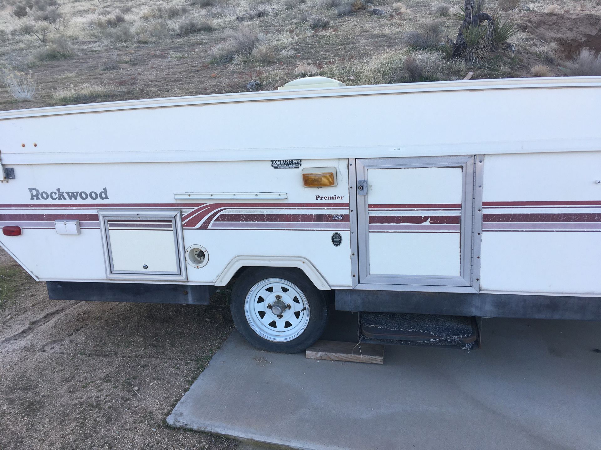 Rockwood pop up trailer