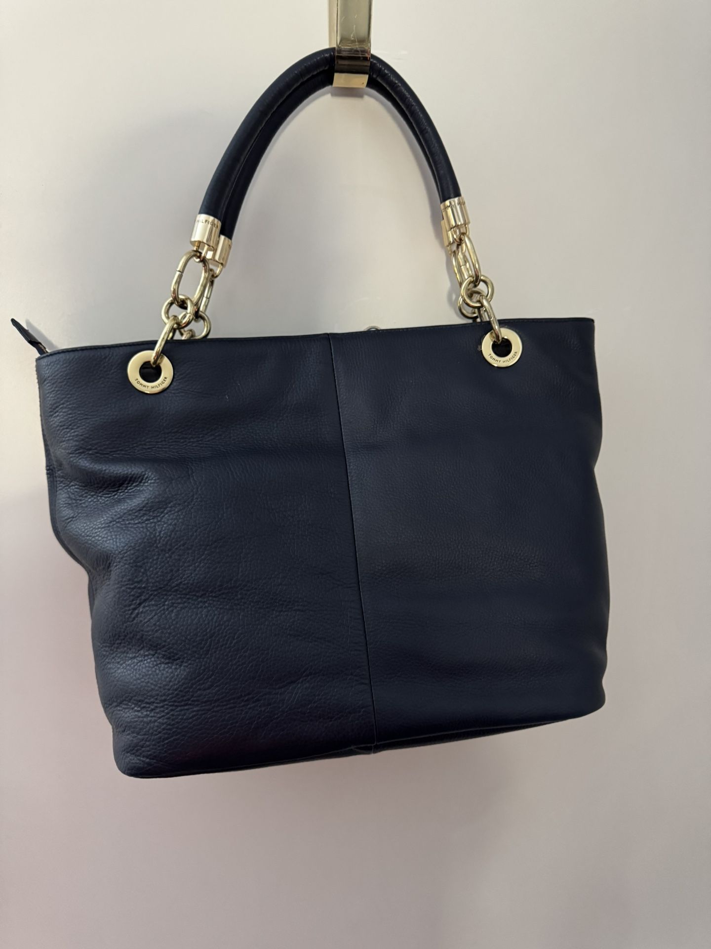 New Leather NAVY  BLUE  PURSE