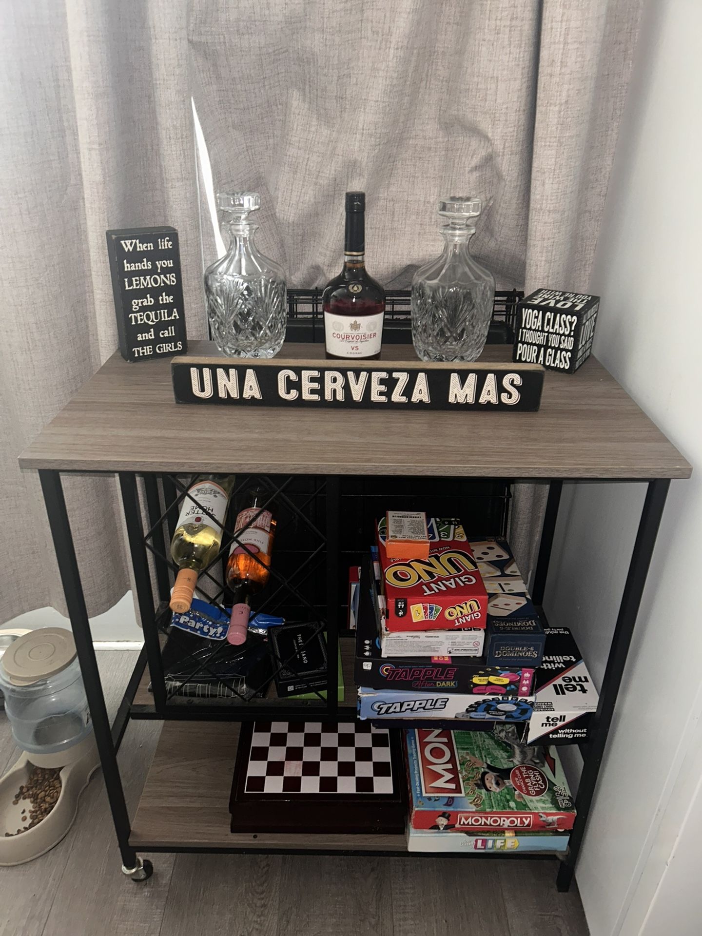 Bar Cart / wine rack
