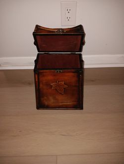 Wooden Box Storage Holder 