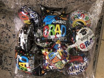 Graduation ballon decoration.