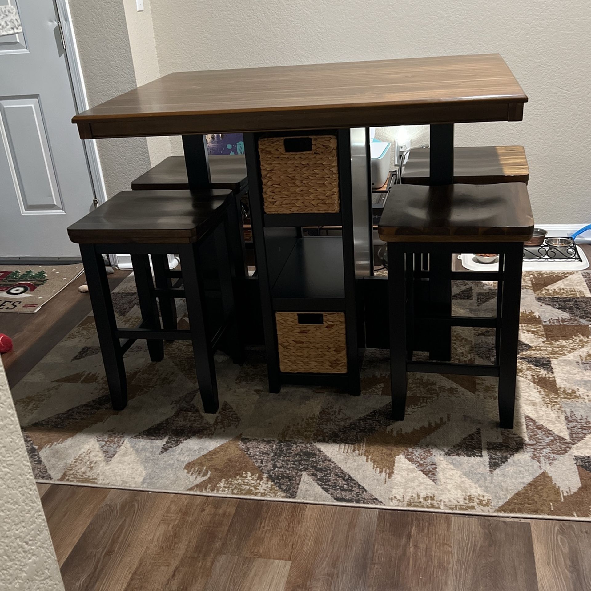Kitchen Table , Brown Wood , 35 By 45 Inches