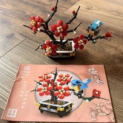 Rsomxwd - Plum blossom flower bouquet-building kit 