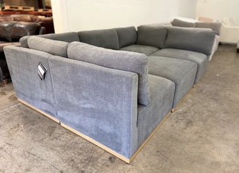 Henredon Dark Gray 6 Piece Modular