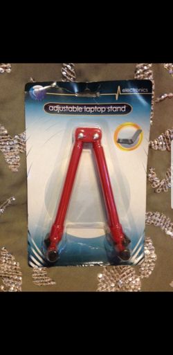 New adjustable laptop red stand
